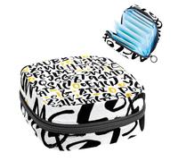 Bolsa de almacenamiento de servilletas sanitarias, Rocket Celestial Body Sea First Period Kit Bag para niñas y mujeres, bolsa de copa menstrual, bolsas de tampón para menstruación femenina, Holde,