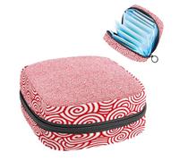 Bolsa de almacenamiento de servilletas sanitarias, Rocket Celestial Body Sea First Period Kit Bag para niñas y mujeres, bolsa de copa menstrual, bolsas de tampón para menstruación femenina, Holde,