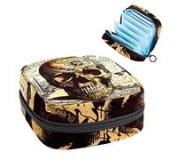 Bolsa de almacenamiento de tampones para servilletas sanitarias, Varios colores, 4.7x6.6x6.6 in/12x17x17 cm