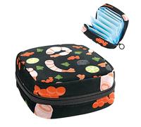 Bolsa de almacenamiento de tampones para servilletas sanitarias, Varios colores, 4.7x6.6x6.6 in/12x17x17 cm