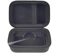 Bolsa de almacenamiento de tela dura para Anker para Nano 621 e Iwalk Power Bank con bolsillo de malla con cremallera mosquetón a prueba de golpes funda de viaje color negro (gris)
