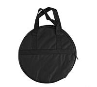 Bolsa de almacenamiento de tela Oxford multiusos para cables de puente y cargadores eléctricos con acolchado y cierre de búfer (38 x 38 x 11 mm)