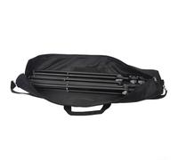 Bolsa de almacenamiento de trípode de calidad, capacidad de 40 a 120 cm, para micrófono, cámara, soporte de iluminación, funda de viaje portátil, incluye correa de transporte, peso ligero (H)