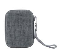 Bolsa de Almacenamiento de Viaje para Mini Cámara, Funda para Cámara Portátil, Forro Suave, Impermeable, Cierre de Cremallera, Protección Dura Universal, Enlace SQ (Verde)