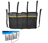 Bolsa de almacenamiento de zapatos de trampolín genérica - Bolsa de malla transpirable de 3 bolsillos para zapatos de trampolín, bolsillo, con 6 Sanglesplace mientras disfrutas tu Tra