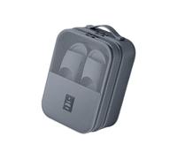 Bolsa de almacenamiento de zapatos de viaje impermeable con múltiples compartimentos, mallas transpirables y asa de fácil transporte para organizar el calzado durante los viajes, organizadores de