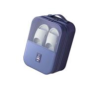 Bolsa de almacenamiento de zapatos de viaje impermeable con múltiples compartimentos, mallas transpirables y asa de fácil transporte para organizar el calzado durante viajes, bolsa de almacenamiento