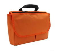 Bolsa de almacenamiento duradera diseñada para organización y fácil acceso a los elementos esenciales (naranja)