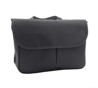 Bolsa de almacenamiento duradera diseñada para organización y fácil acceso a los elementos esenciales (negro)