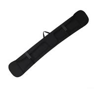 Bolsa de almacenamiento elástica para snowboard con funda de neopreno para tabla de snowboard individual, adecuada para baúles, hoteles y estaciones de esquí (165 x 27,5 cm)