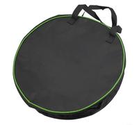 Bolsa de almacenamiento eléctrica para cable de carga de coche, hecha de tela Oxford 1680D para caravanas, autocaravanas y uso (37 x 10 cm, negro)