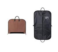 Bolsa de Almacenamiento for Traje, Funda Antipolvo, portátil, for Hombre, for Viajes de Negocios, Plegable, Colgante, de Tela Oxford(Coffee)