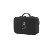 Bolsa de almacenamiento grande para cámara panorámica DJI OSMO 360 con correa de hombro ajustable extraíble y bolsillo de malla con cremallera doble, Black, Unisex
