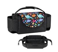 Bolsa de almacenamiento grande para cochecito - Organizador versátil para cochecito de bebé, fijación de cadetes ajustable | Práctica bolsa de almacenamiento de pañales, bolsa de compañero de