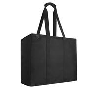 Bolsa de almacenamiento impermeable para ropa - Muebles de jardín Bolsas de cojín extra grandes bolsas de almacenamiento extra grandes impermeables de alto rendimiento - Asa tejida para ropa de cama