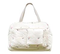 Bolsa de almacenamiento lavable de moda con diseño estratégico de compartimento para cambiar pañales, bolsa de pañales esencial