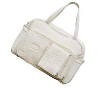 Bolsa de almacenamiento lavable de moda con diseño estratégico de compartimento para cambiar pañales, bolsa esencial para momias