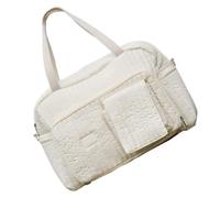 Bolsa de almacenamiento lavable de moda con diseño estratégico de compartimento para cambiar pañales, bolso esencial para padres al aire libre