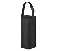Bolsa de almacenamiento móvil para licuadoras pequeñas, soporte de transporte de nailon con correa de mano, plegable, a prueba de salpicaduras, 12.5 x 4.7 x 3.9 pulgadas, color negro