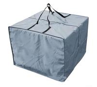 Bolsa de almacenamiento multifuncional impermeable para tapetes de jardín y accesorios, construcción de tela Oxford 420D (gris)