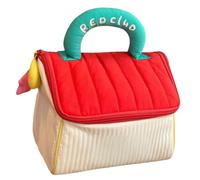 Bolsa de almacenamiento multiusos para cosméticos con forma de casa con alta utilización de espacio y fácil mantenimiento, accesorio de moda, bolsa de aseo de tela, a, Talla única