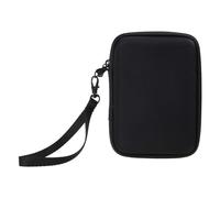 Bolsa de almacenamiento negra con forro gris para 250 500 1 2 SSD simple elegante resistencia a la presión SSD funda