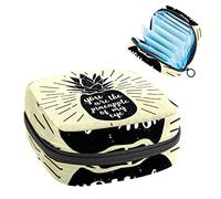 Bolsa de almacenamiento para almohadillas de servilletas sanitarias, bolsa de copa menstrual, organizador de bolsas de período para tampones femeninos, You are The of My Eye