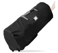 Bolsa de almacenamiento para árbol de Navidad artificial de 7.5 pies. Bolsa con cremallera, asas de transporte y ruedas para un fácil transporte. Protege contra el polvo, los insectos y la humedad