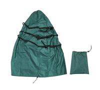 Bolsa de almacenamiento para árbol de Navidad outdoorm, multifuncional, resistente al viento, a la lluvia y al sol, de tela 420D, para árboles artificiales verticales de exterior, (45*94 pulgadas)
