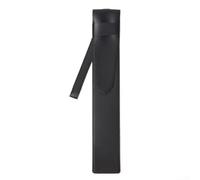 Bolsa de almacenamiento para baquetas con contorno refinado y estructura de base estable para estar de pie o acostado plano (negro)