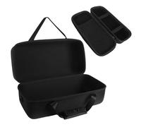 Bolsa de almacenamiento para bocinas Go2 para exteriores, micrófono, con construcción a prueba de polvo, asa de transporte ergonómica, EVA, impermeable, almacenamiento de altavoces