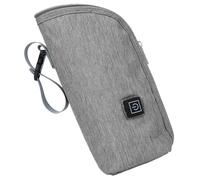 Bolsa de almacenamiento para botella de enfermería genérica, bolsa de almacenamiento, bolsa de almacenamiento aislada para viajes, Driving, 22,5 x 14,5 x 2 cm, 8,86 x 5,71 x 0,79 pulgadas, Gris, Se