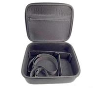 Bolsa de almacenamiento para cámara Canon EOS-Rebel T7 R50 R6 Mark II, funda portátil de EVA con 3 divisores y bolsillo de malla para accesorios DSLR, caja de transporte de viaje a prueba de golpes