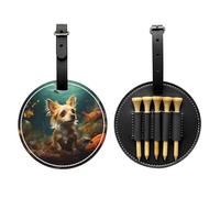 Bolsa de almacenamiento para camisetas de golf negras para perros pequeños, fácil de transportar y más eficiente para jugar al golf