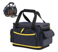 Bolsa de almacenamiento para central eléctrica: carcasa interna resistente | Bolsa organizador de viaje; Bolsa de almacenamiento portátil para cables electrónicos; Unidad de carga de nylon resistente al