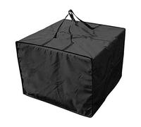 Bolsa de almacenamiento para cojines de jardín, bolsa de cojín de patio 210D, bolsa de almacenamiento de cojines para muebles de exterior, bolsa de almacenamiento impermeable de gran tamaño para árbol
