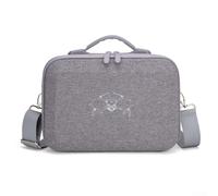 Bolsa de almacenamiento para Dji Lito 1 Kit con correa de hombro ajustable Funda protectora de PU compacta para accesorios de viaje al aire libre Color gris 29x20x6cm Dimensiones Solución de