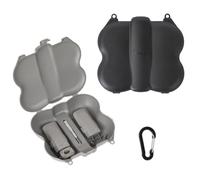 Bolsa de almacenamiento para DJI Neo 2, funda de transporte portátil protectora para dron DJI Neo 2, módulo de transmisión de video y 2 baterías para organizar accesorios (negro)