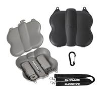 Bolsa de almacenamiento para DJI Neo 2, funda protectora de transporte con cordón para dron DJI Neo 2, módulo de transmisión de video y 2 baterías para organizar accesorios (negro)