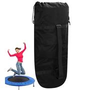 Bolsa de almacenamiento para equipo | Bolsa de almacenamiento grande impermeable para trampolín, transportador de almacenamiento de equipo de fitness resistente, lona deportiva plegable para gimnasio
