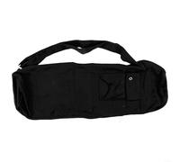 Bolsa de almacenamiento para esterilla de yoga con múltiples bolsillos con correa ajustable para esterillas de yoga y artículos esenciales como botellas de agua