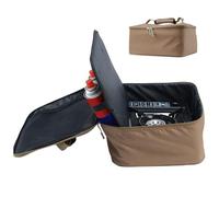 Bolsa de almacenamiento para estufa de campamento, estufa de camping, quemador de bolsillo portátil, estufa de campamento, organizador de tela Oxford, accesorios de camping