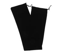 Bolsa de Almacenamiento para Flauta Larga Acolchada Negra 14x75 Cm