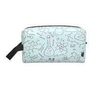 Bolsa de almacenamiento para galletas con chispas de chocolate, kit de aseo personal, bolsas de cosméticos de viaje, organizador de embalaje, bolsa portátil, Impresión química, Talla única
