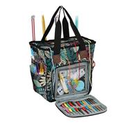 Bolsa de almacenamiento para hilo vacía Empty Knitting Storage Bag Crochet For Hook Sewing Tools Needles And DIY Needle Arts Craft Yarn para madejas de Hilo, Ganchos de Ganchillo(Color 2)