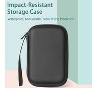 Bolsa de almacenamiento para impresora fotográfica SUSUchens, estuche rígido a prueba de golpes con cremallera compatible con Xiaomi ZINK Negro