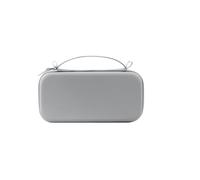 Bolsa de Almacenamiento para Insta360 X6, PU+Lycra，Gray | 28x14x8 cm, Correa para Hombro, Forro Integrado, Bolsillo de Malla, Uso Portátil