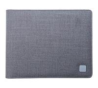 Bolsa de almacenamiento para instrumentos de escritura de 20 ranuras, organizador protector impermeable para bolígrafos, compacto y elegante estuche de viaje para coleccionistas, gris, Talla única