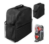 Bolsa de almacenamiento para máquina de helado, bolsa de transporte compatible con Ninja SLUSHi máquina de bebidas heladas, funda con varios bolsillos grandes para Ninja FS301EU, negro
