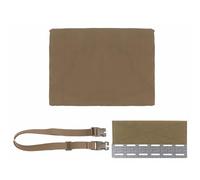 Bolsa de Almacenamiento para Máscara de Gas Táctica Multifuncional MOLLE, Organizador de Ropa Portátil. Tres Formas de Uso para Chaleco, Chaleco de Pecho y Cinturón(Brown)